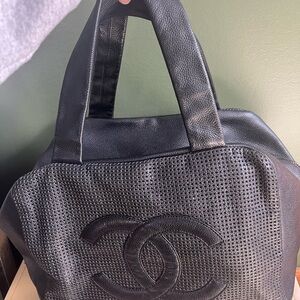 Chanel Perforated Bowler Bag - Medium